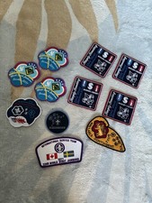 Boy Scouts Mixed Lot Patches 2011 World Scout Jamboree Sweden Assorted Badges picture