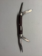 Vintage CASE XX 64047P Redbone Punch Stockman Pocket Knife 1940-64 picture