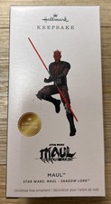 2026 Limited Edition Darth Maul Shadow Lord Star Wars Hallmark Keepsake Ornament picture