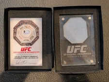 UfC Used Canvas From Jonny Hendricks Vs GSP Certified Authentic By UFC 167  picture