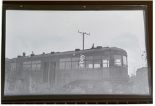 C. 1940 Ohio Public Service Co Retired Kuhlman Interurban Trolley Photo Negative picture