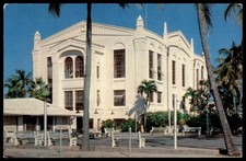 Vintage Lake Worth Florida Chamber of Commerce Building Postcard picture