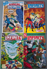INFINITY INC SET OF 25 ISSUES (1984) DC COMICS 1ST McFARLANE MR BONES #1 #13 picture