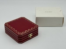 CARTIER LIGHTER WHITE CASE RED BOX ONLY (NO LIGHTER) NEW 100% AUTHENTIC picture