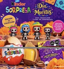 Kinder Surprise Día de Muertos Catrinas 2026 – Complete 4-Piece Mexican Set picture