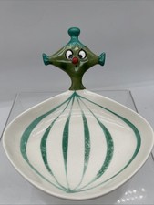 Holt Howard Rare Oscar Olives Smack Bowl Pixieware 1959 MCM No Repairs picture