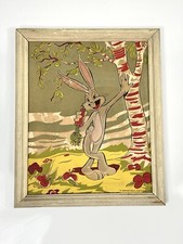 Insanely Rare-Antique 1945 Bugs Bunny Weather Forecaster- Print Luminous Glows picture