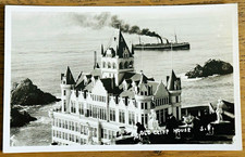 Vintage RPPC Old Cliff House San Francisco DOPS Real Photo Steamer Sutro View picture