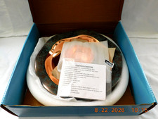 2009 Nambe USA Copper Canyon Pattern by Lisa Smith Chip & Dip Set 13 3/8