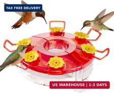 Modular Hummingbird Feeder 6oz 2 Troughs 6 Ports, Clear Plastic | Modul picture