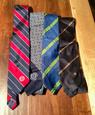 Rotary International 4 Neckties 1980 Chicago Paulo v c Costa 1990 picture