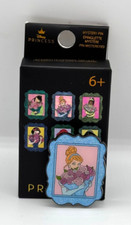 Loungefly Disney Princess Flower Bouquet Glitter Portrait Blind Pin Cinderella picture