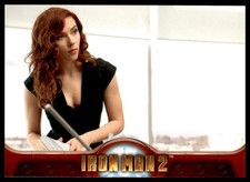 RARE Natalie's Promotion / Black Widow 2010 Upper Deck Iron Man 2 #14 Marvel picture