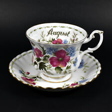 Royal Albert August Flower of the Month 