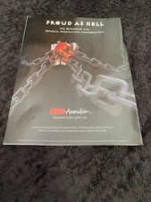 SPAWN on HBO ANIMATION 1997 ad for World Animation Celebration, Todd McFarlane picture