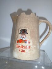 Vintage Beefeater Gin Castle Ceramic Pitcher Mug by Kobrand Unique Color combo picture