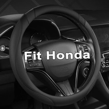 West Llama Customized Auto Car Steering Wheel Cover for Honda Civic, CR-Z, Insig picture