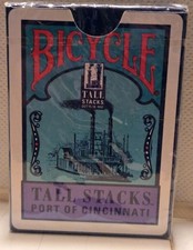 1992 Bicycle Tall Stacks Port of Cincinnati Playing Cards – New & Sealed picture