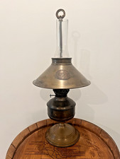 Pony Express Adjustable Oil Lamp Brass C. O. C. & P. P. Express Company picture