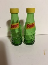 Squirt Salt and Pepper Shakers Glass Set  NEW picture