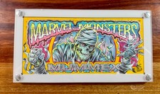 2017 Marver Premier Triple Panel Sketch Mummex Jason Crosby Marvel Monsters picture