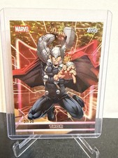 Topps 2026 Topps Marvel Neon  Thor  Gold /50 picture