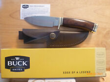 Buck 192 Vanguard Fixed Blade Hunting Knife 420HC Walnut Belt Sheath USA 192BRS picture