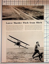 1959 North by Northwest Alfred Hitchcock Cary Grant Magazine Article Ad picture