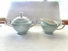 NANCY PRENTISS FOXHALL 1962 FINE CHINA CREAMER AND SUGAR SET picture