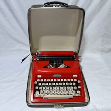 Vintage Red Royal Heritage Portable Typewriter with the Case - Works picture