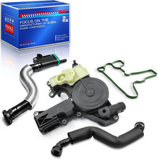 06H103495 PCV Valve Engine Crankcase Vent Oil Separator Breather Hose 3-Piece Co picture