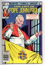 The Life of Pope John Paul II #1 Newsstand Variant (Marvel Comics January 1983) picture