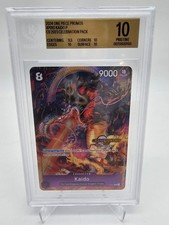 BGS 10 PRISTINE One Piece Kaido P-010 Championship 2023 Celebration picture