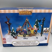 Lemax~14340~Lighted Animated Winter Playground Village Collection~Retired picture