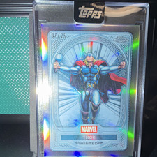 Topps 2025 Marvel Mint Marvel Thor #105 Serial Numbered Card Print Run 25 picture