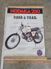 RARE DEALER HODAKA 250  Road & Trail  MOTORCYCLE POSTER 250  CYCLE  picture