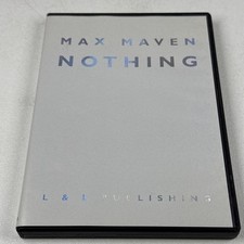 Sealed Max Maven NOTHING Mental Mentalism Magic Classsic DVD Mind Reading Tricks picture
