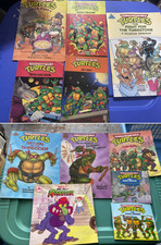 TMNT TEENAGE MUTANT NINJA TURTLES My Pet Monster 80s/90s Vintage Book Lot of 11 picture