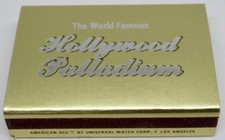 Hollywood Palladium Los Angeles California Sunset Blvd FULL Matchbox / Matchbook picture