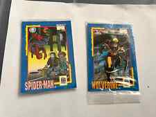 full set brand new 1991 IMPEL MARVEL TRADING CARD TREATS SPIDER MAN hj24 picture