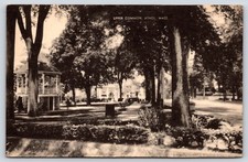 Massachusetts Athol Upper Common Vintage Postcard picture