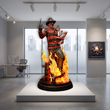 Freddy Krueger Sculpture Statue Model Kit    size choices Unpainted/Unass picture