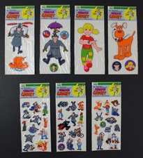 SEVEN x 1983 INSPECTOR GADGET Sticker Sheets 8.25
