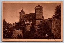 Nürnberg Kaiserstallung Imperial Stables Castle 1958 Real Photo Postcard picture