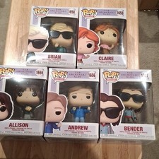 Funko Pop The Breakfast Club Boxed Vinyl Lot of 5 Bender 1657 + More picture