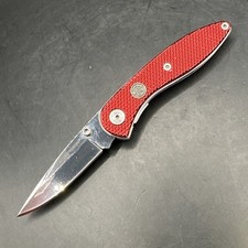 Sarge Knives SK-900 Folding Pocket Knife Red 23 picture