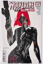 Buy 2 Get 2 Free (CHECK PROMO) Wolverine Black White Blood #4 2021 Comic Book NM picture