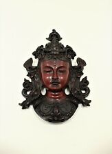 Handmade Resin Figurine Sculpture 8 inch Wall Hanging Jester Red Tara (Buddha)  picture