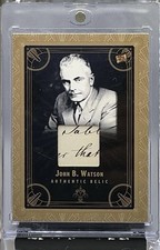 2025 Pieces Of The Past Roaring Twenties John Watson Author Handwritten Relic picture