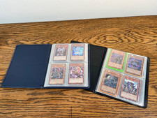 2 X CARD WALLETS FULL OF YUGIOH CARDS YU-GI-OH picture